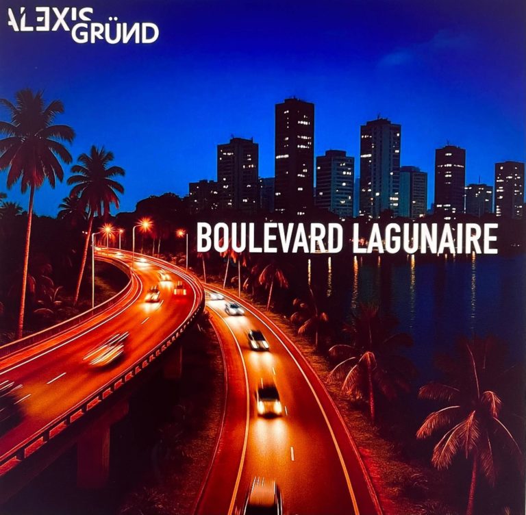 Couverture du single de Alexis Gründ – Boulevard lagunaire – 2025